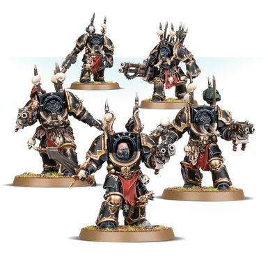 Warhammer 40,000: Chaos Space Marines: Chaos Terminator Squad | Gamer Loot