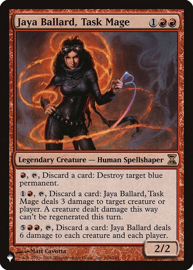 Jaya Ballard, Task Mage [The List] | Gamer Loot