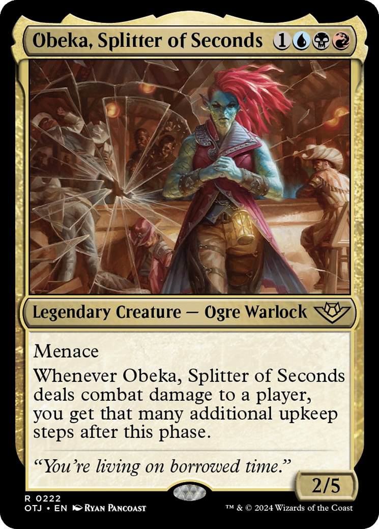 Obeka, Splitter of Seconds [Outlaws of Thunder Junction] | Gamer Loot