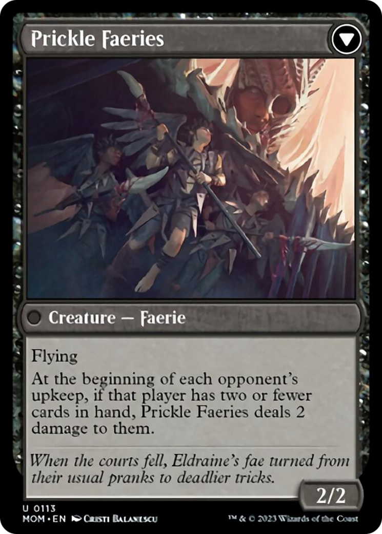 Invasion of Eldraine // Prickle Faeries [March of the Machine] | Gamer Loot