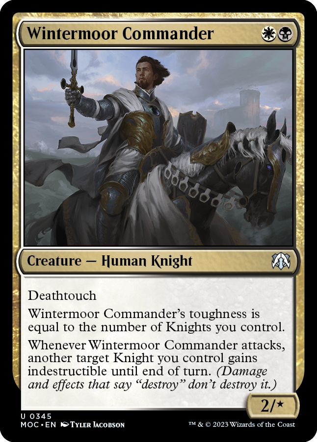 Wintermoor Commander [March of the Machine Commander] | Gamer Loot