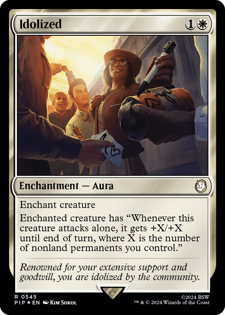 Idolized (Surge Foil) [Fallout] | Gamer Loot