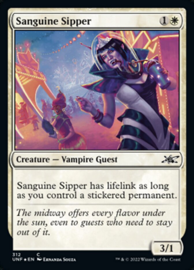 Sanguine Sipper (Galaxy Foil) [Unfinity] | Gamer Loot