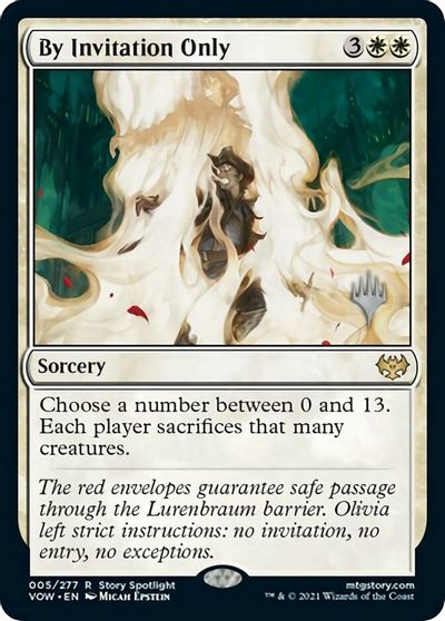 By Invitation Only (Promo Pack) [Innistrad: Crimson Vow Promos] | Gamer Loot