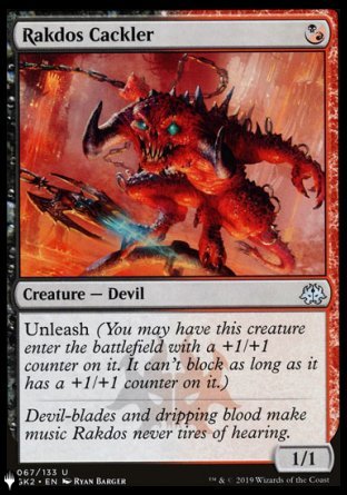 Rakdos Cackler [The List] | Gamer Loot