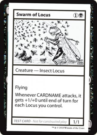 Swarm of Locus (2021 Edition) [Mystery Booster Playtest Cards] | Gamer Loot