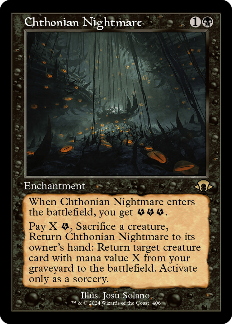 Chthonian Nightmare (Retro) [Modern Horizons 3] | Gamer Loot