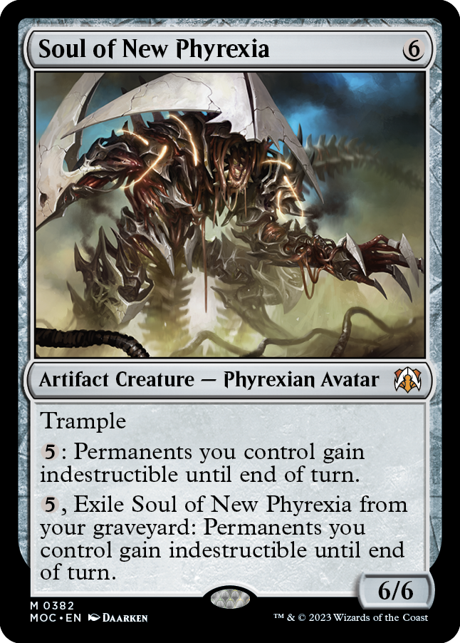 Soul of New Phyrexia [March of the Machine Commander] | Gamer Loot