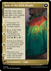 Huatli, Poet of Unity // Roar of the Fifth People [The Lost Caverns of Ixalan] | Gamer Loot