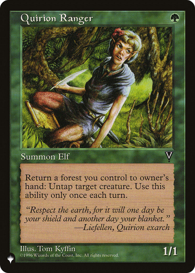 Quirion Ranger [The List Reprints] | Gamer Loot