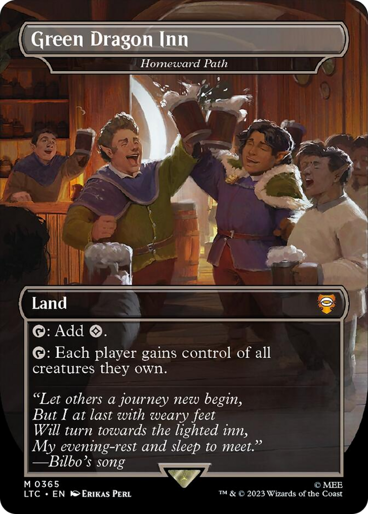 Green Dragon Inn - Homeward Path [The Lord of the Rings: Tales of Middle-Earth Commander] | Gamer Loot