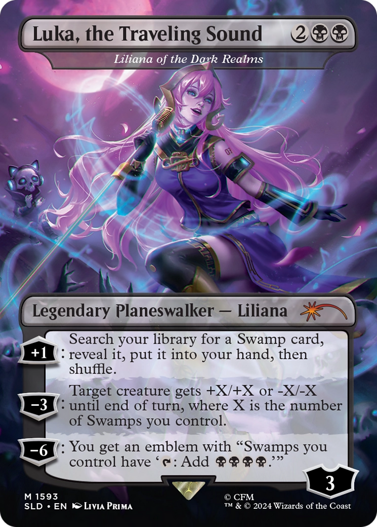 Luka, the Traveling Sound - Liliana of the Dark Realms [Secret Lair Drop Series] | Gamer Loot