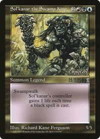 Sol'kanar the Swamp King (Oversized) [Oversize Cards] | Gamer Loot