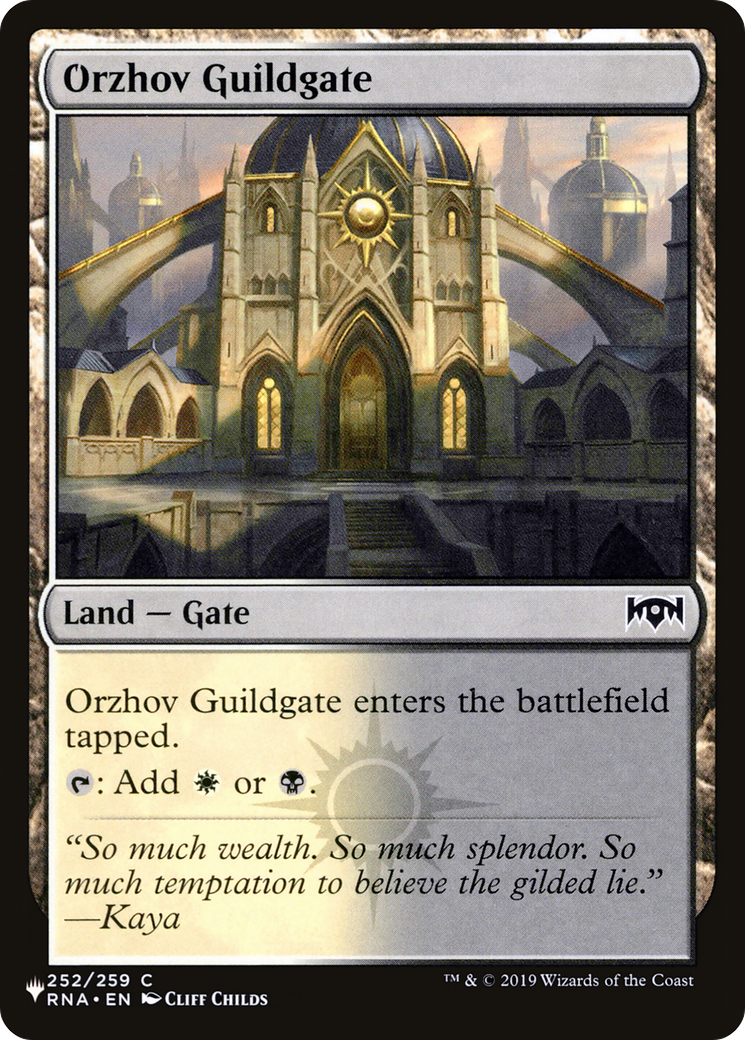 Orzhov Guildgate [The List] | Gamer Loot