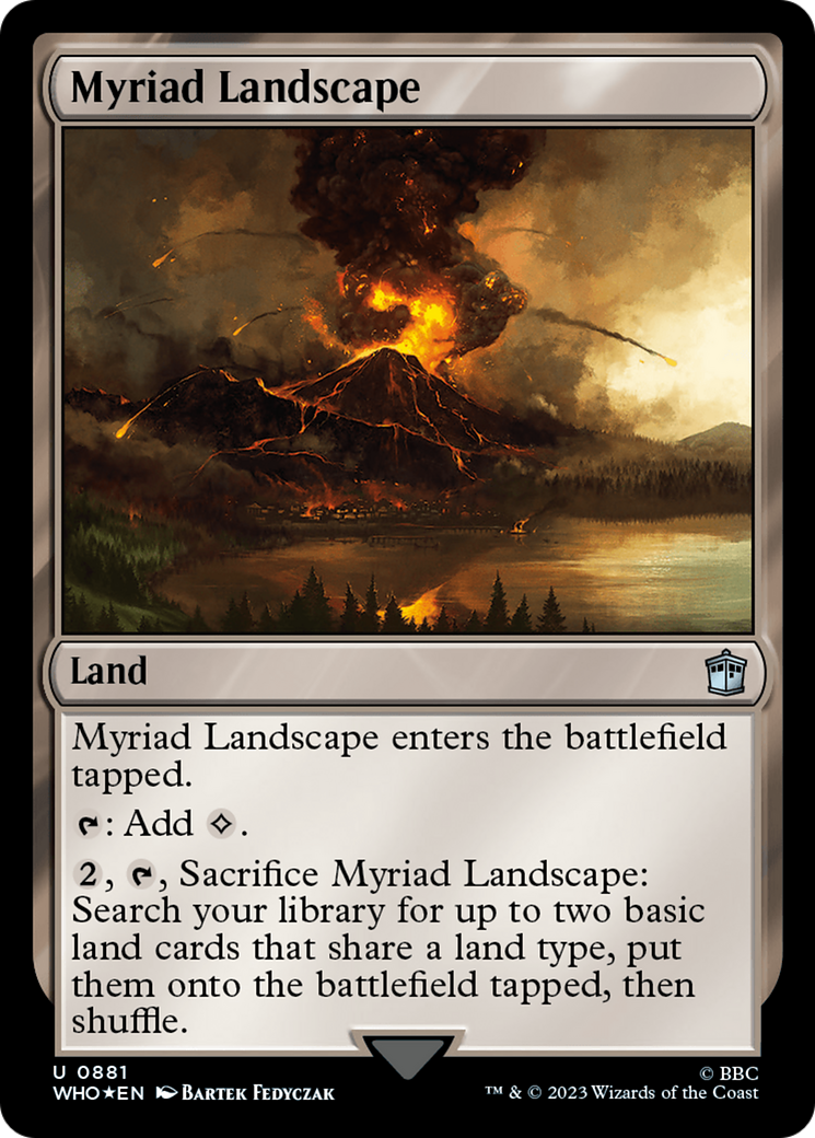 Myriad Landscape (Surge Foil) [Doctor Who] | Gamer Loot