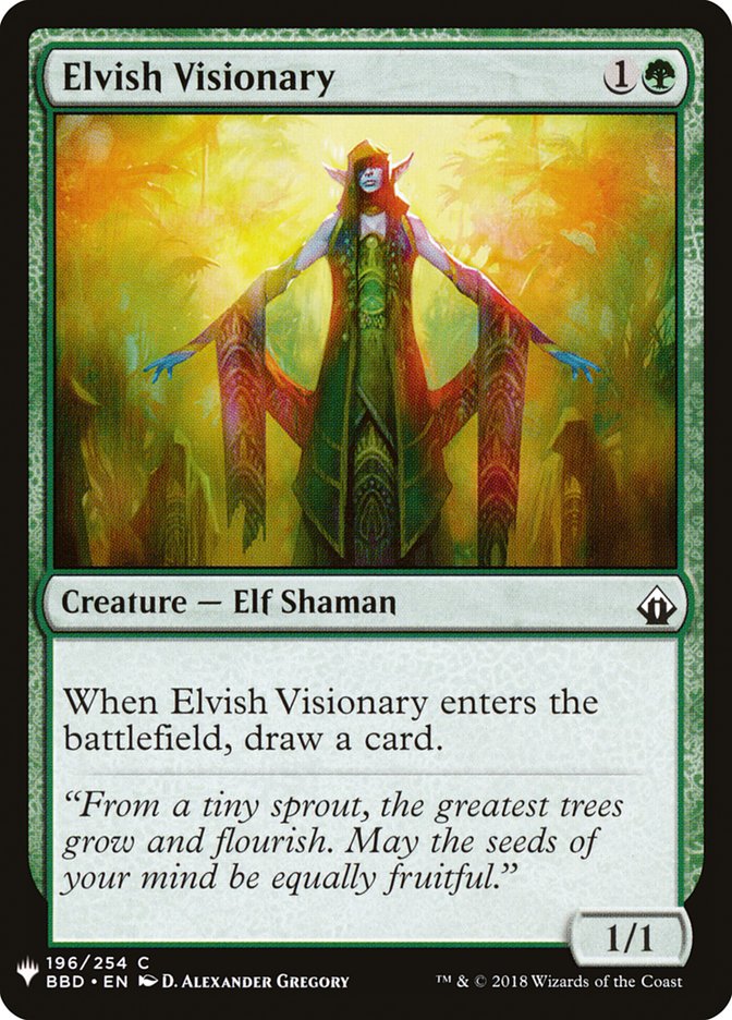 Elvish Visionary [Mystery Booster] | Gamer Loot