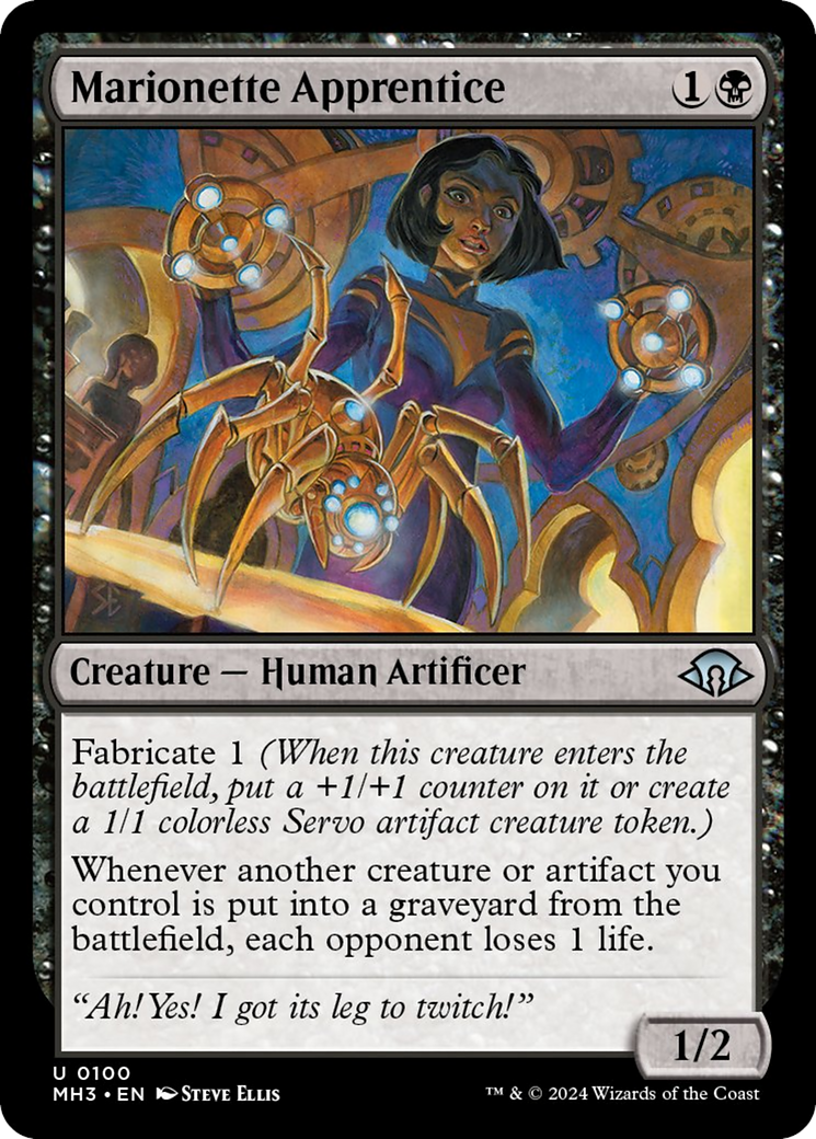 Marionette Apprentice [Modern Horizons 3] | Gamer Loot