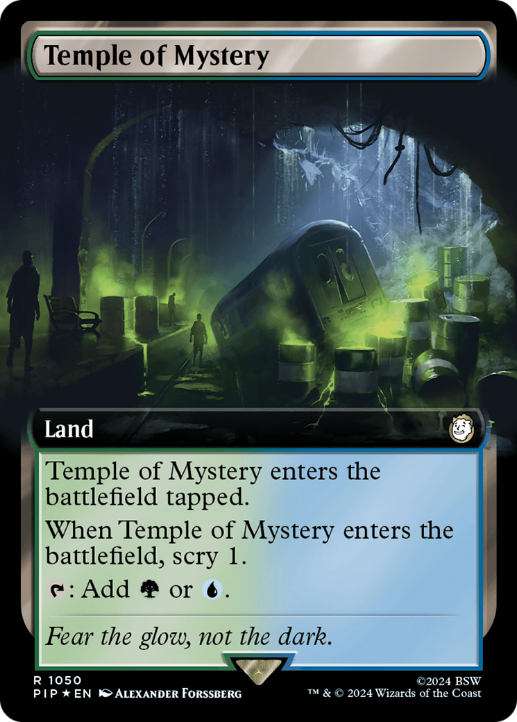 Temple of Mystery (Extended Art) (Surge Foil) [Fallout] | Gamer Loot