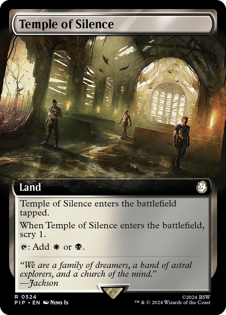 Temple of Silence (Extended Art) [Fallout] | Gamer Loot