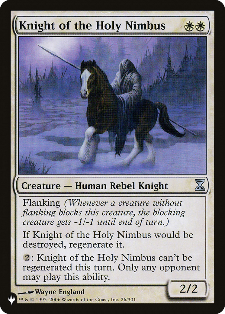 Knight of the Holy Nimbus [The List] | Gamer Loot