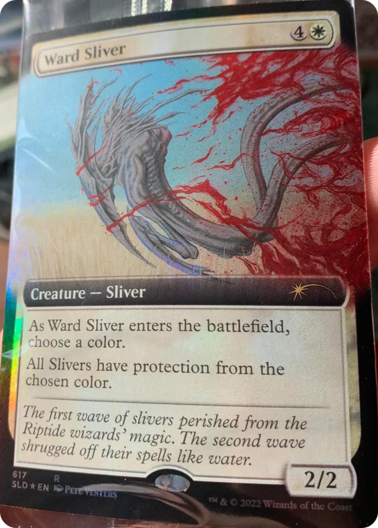 Ward Sliver (Extended Art) [Secret Lair Drop Promos] | Gamer Loot