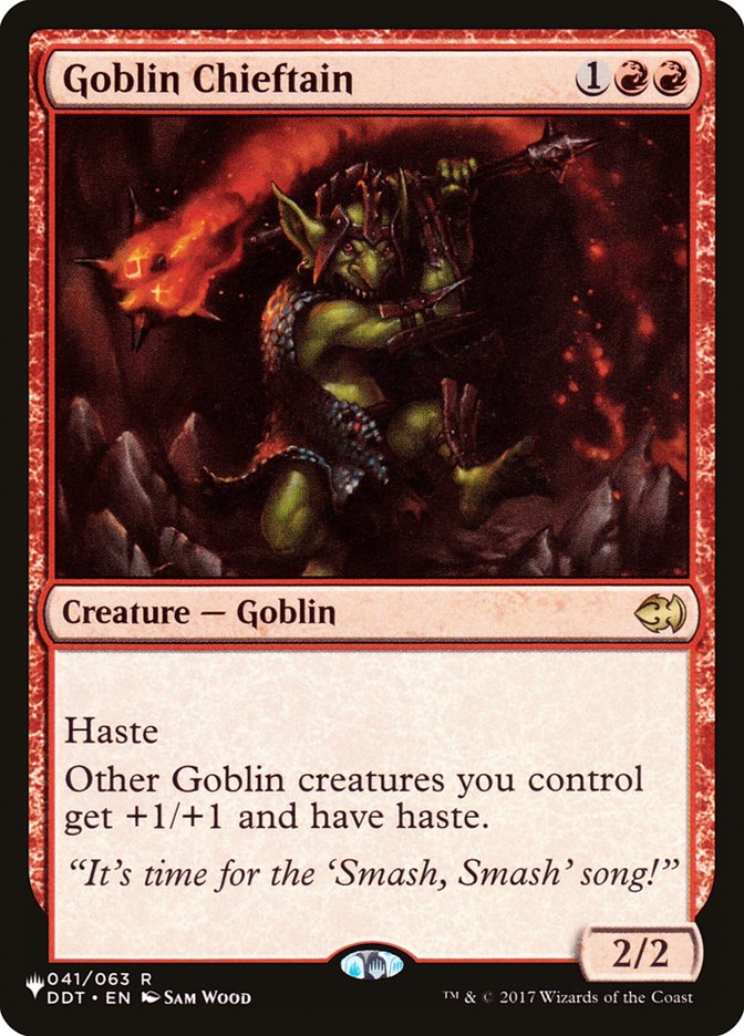 Goblin Chieftain [The List] | Gamer Loot