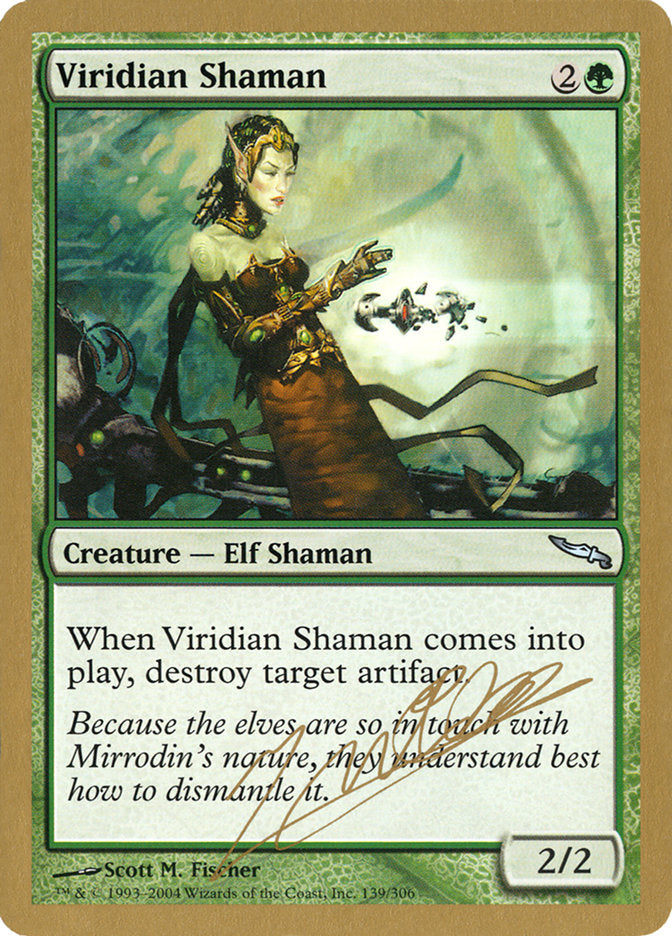 Viridian Shaman (Julien Nuijten) [World Championship Decks 2004] | Gamer Loot