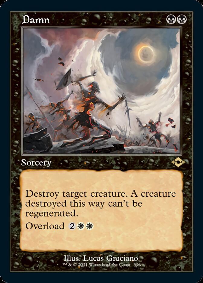 Damn (Retro Foil Etched) [Modern Horizons 2] | Gamer Loot