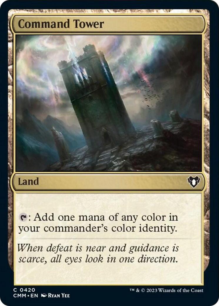 Command Tower [Commander Masters] | Gamer Loot