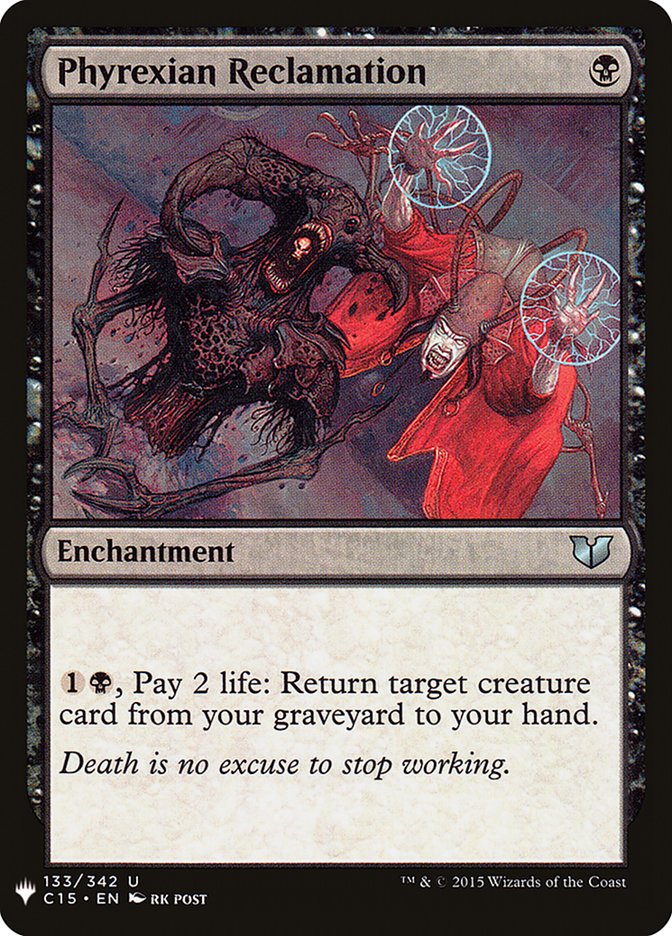 Phyrexian Reclamation [Mystery Booster] | Gamer Loot