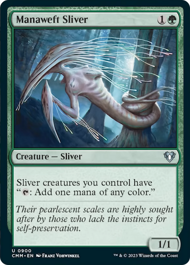 Manaweft Sliver [Commander Masters] | Gamer Loot