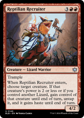 Reptilian Recruiter [Bloomburrow] | Gamer Loot