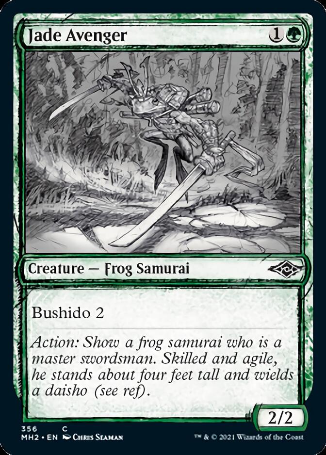 Jade Avenger (Sketch) [Modern Horizons 2] | Gamer Loot