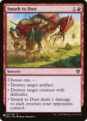 Smash to Dust [The List Reprints] | Gamer Loot