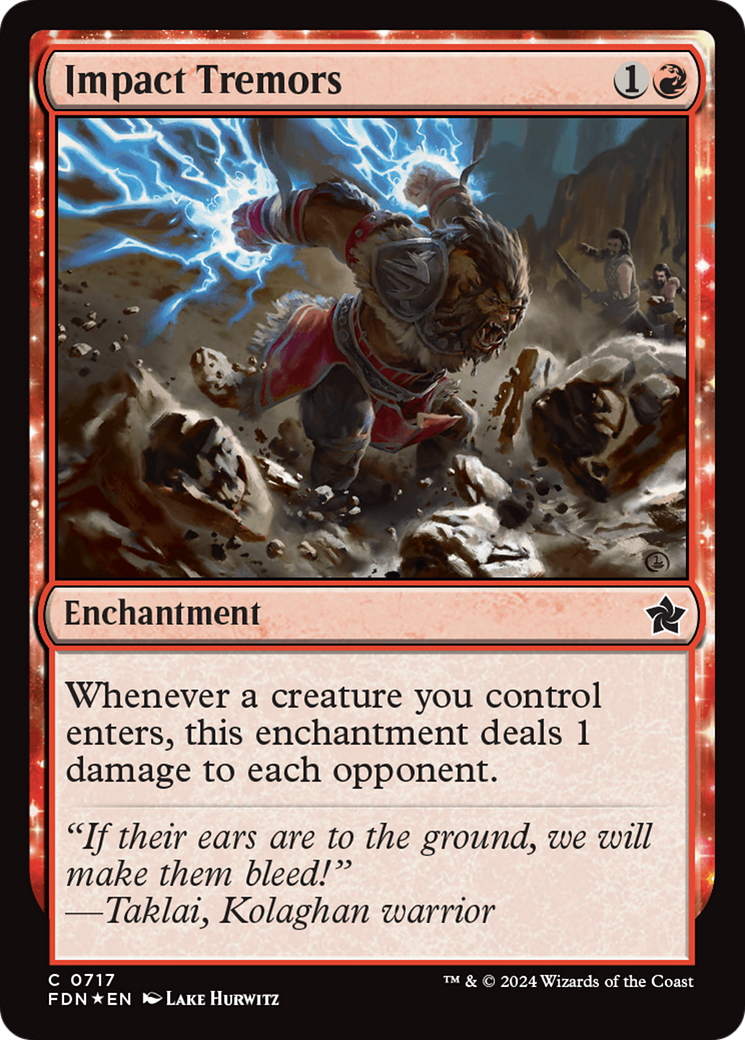 Impact Tremors [Foundations] | Gamer Loot