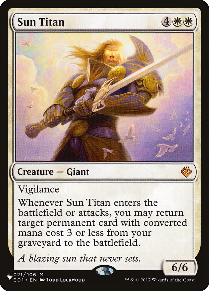 Sun Titan [The List] | Gamer Loot