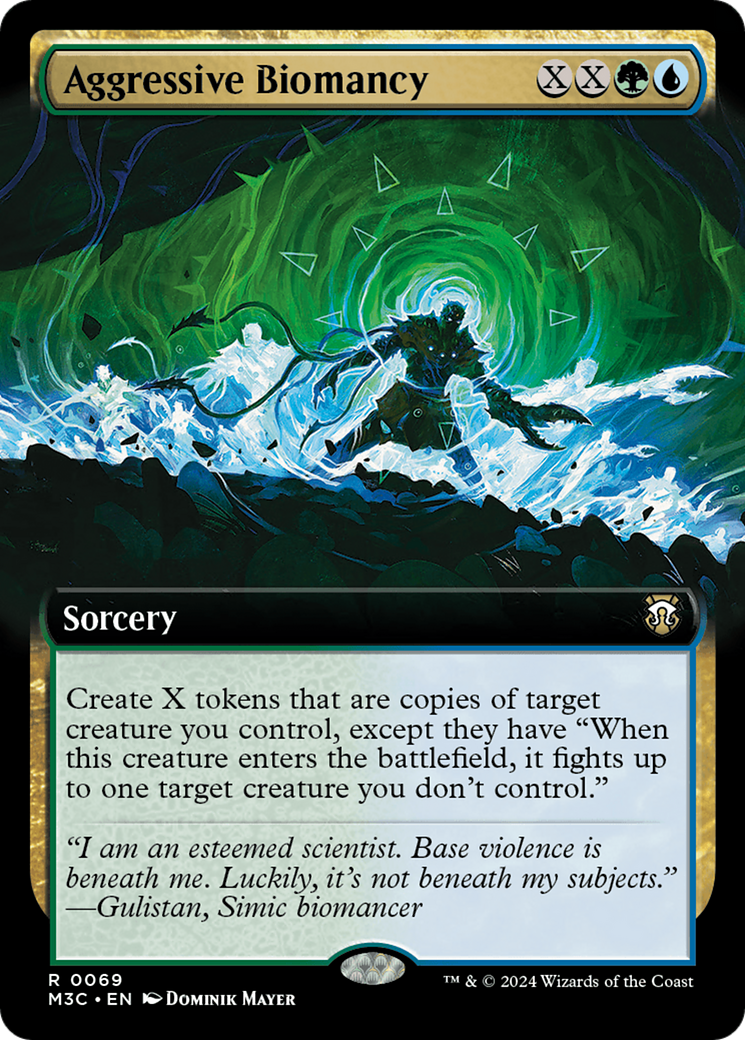 Aggressive Biomancy (Extended Art) [Modern Horizons 3 Commander] | Gamer Loot