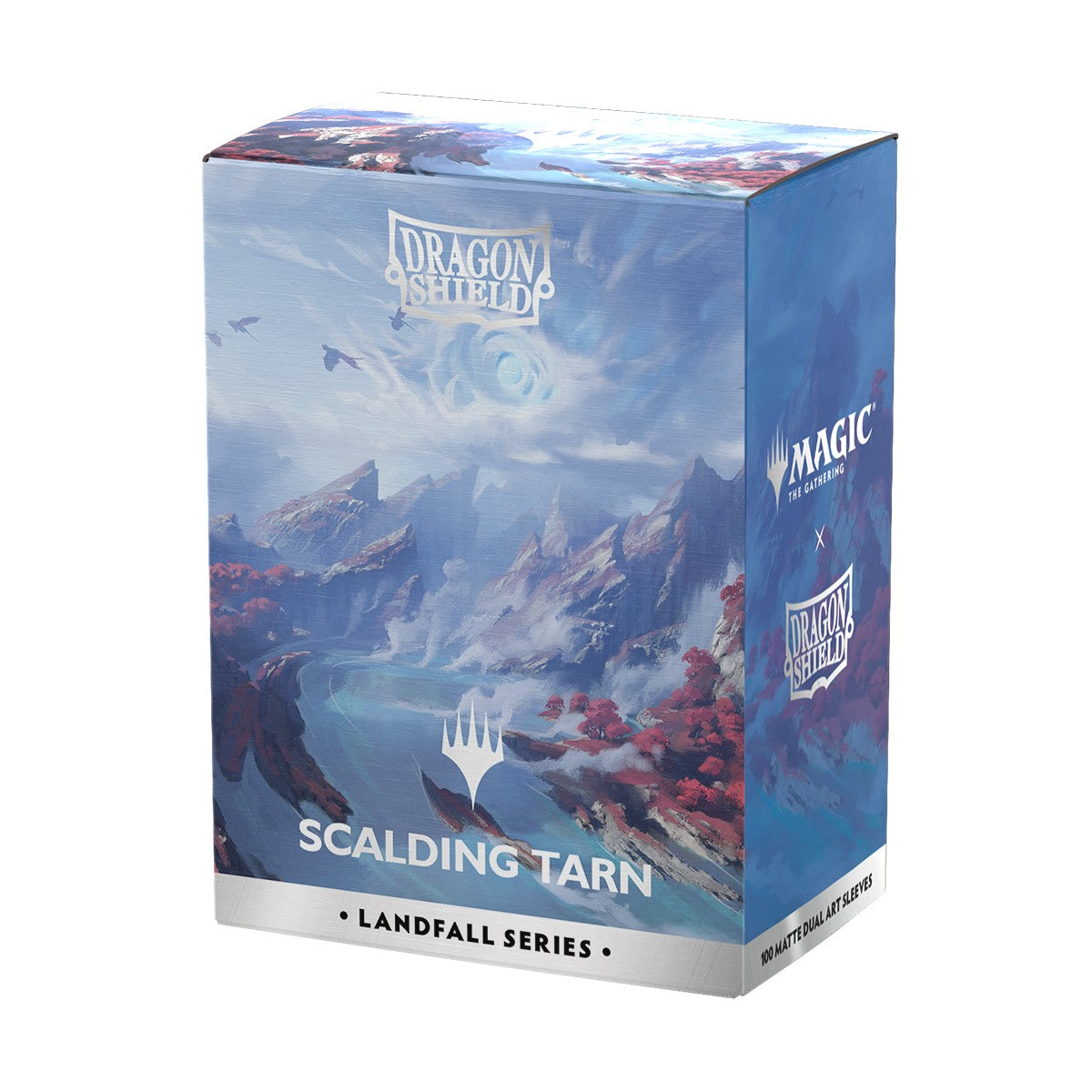 Dragon Shield Sleeves: Standard Matte Dual Art Magic the Gathering Landfall Series - Scalding Tarn 100CT | Gamer Loot