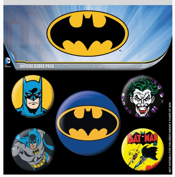 Batman Badge Pack | Gamer Loot
