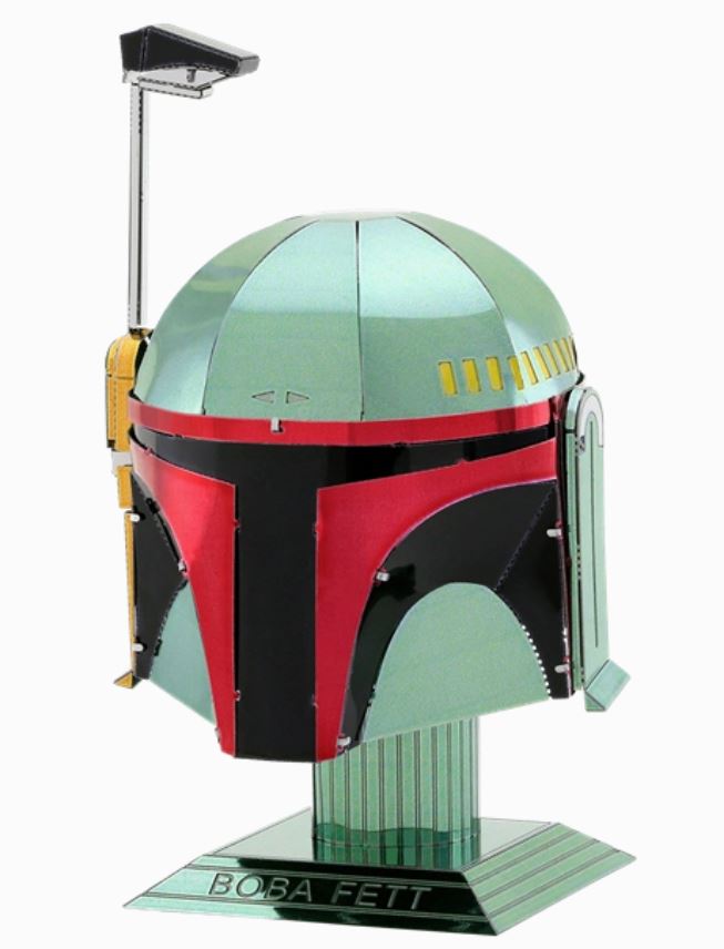 Metal Earth: Boba Fett Helmet - Color Star Wars | Gamer Loot