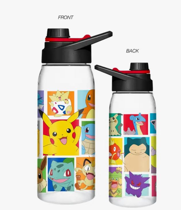 Pokémon: Grid 28oz Water Bottle with Screw Lid | Gamer Loot