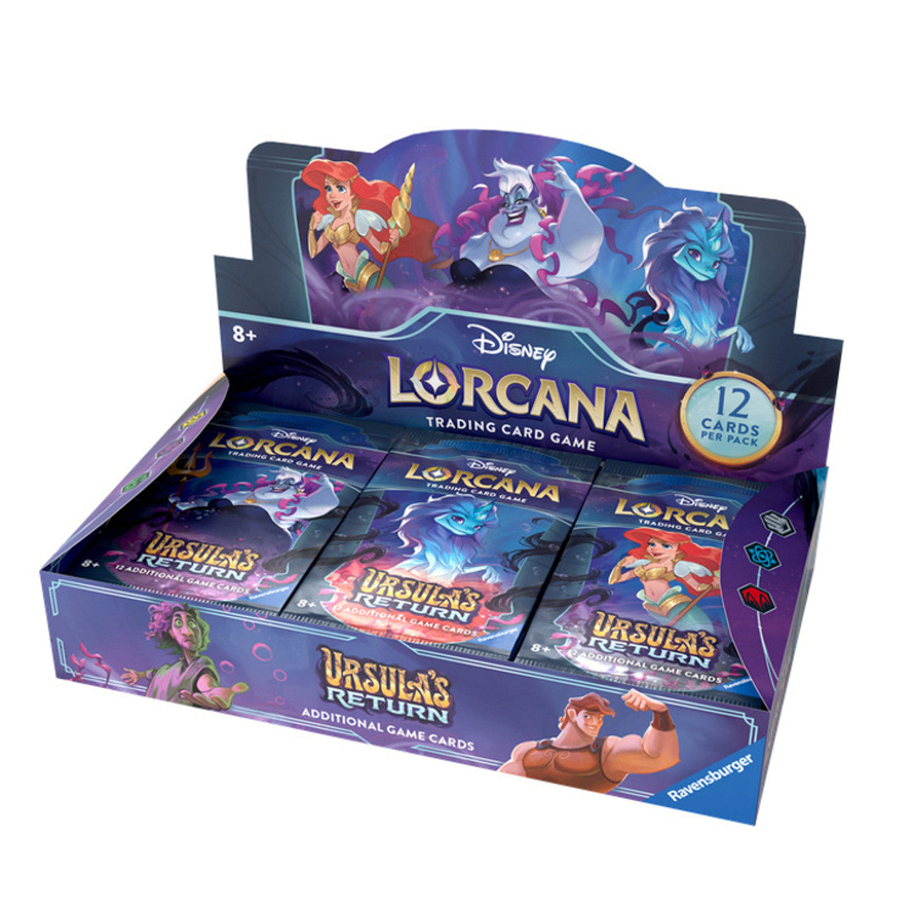 Lorcana TCG: Ursula's Return Booster Display (24ct) | Gamer Loot