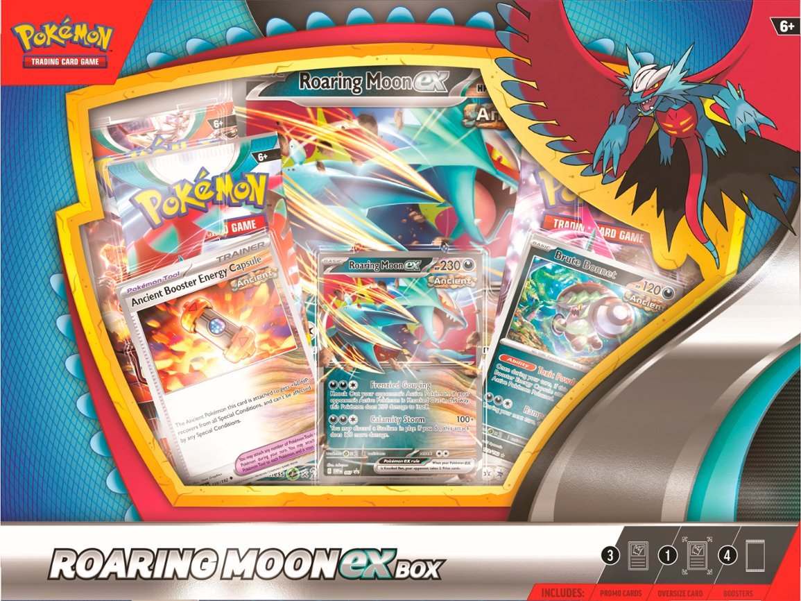 Pokemon Roaring Moon ex/Iron Valiant ex Box | Gamer Loot