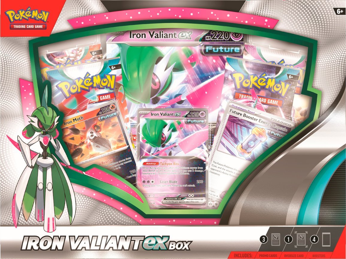 Pokemon Roaring Moon ex/Iron Valiant ex Box | Gamer Loot