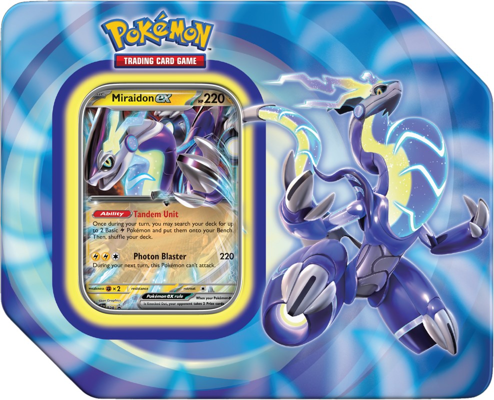 Pokémon: Scarlet and Violet: Paldea Evolved Legends Tin | Gamer Loot