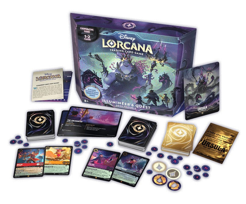 Lorcana TCG: Ursula's Return Illumineer's Quest - Deep Trouble | Gamer Loot