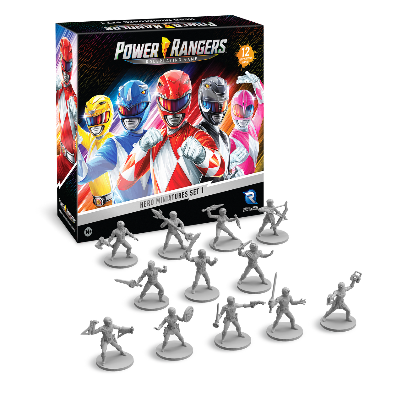 Power Rangers Hero Miniatures Set 1 | Gamer Loot