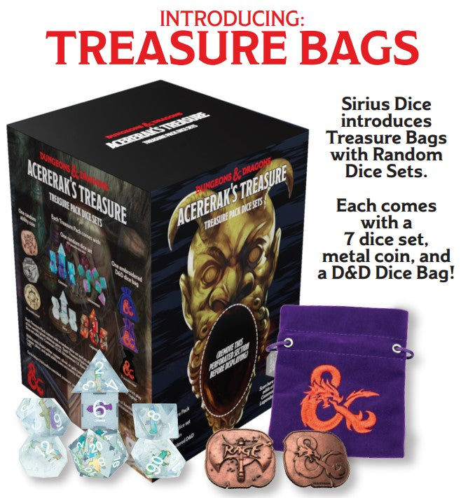 Sirius Dice: D&D Acererak's Treasure Pack | Gamer Loot