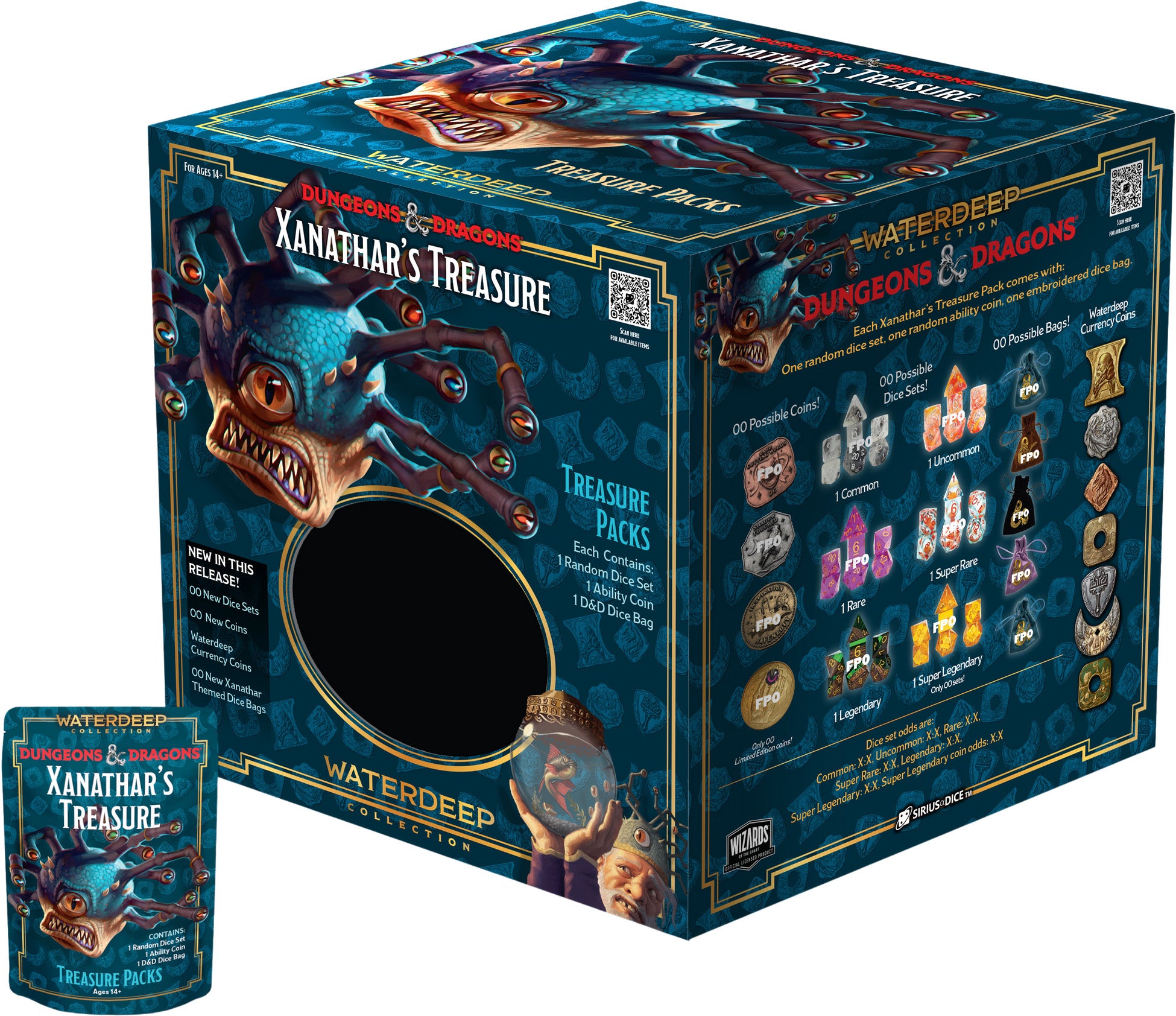 Sirius Dice: D&D Xanathar's Treasure | Gamer Loot