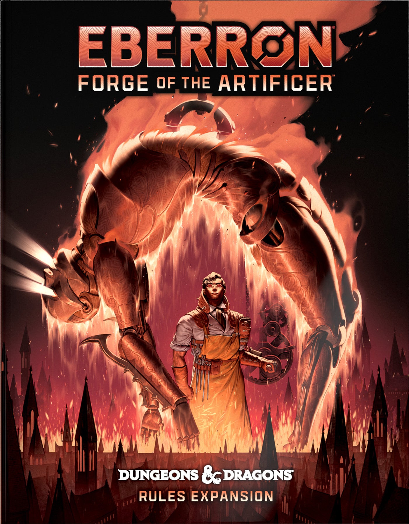 Dungeons & Dragons Eberron: Forge of the Artificer Alternate Cover | Gamer Loot
